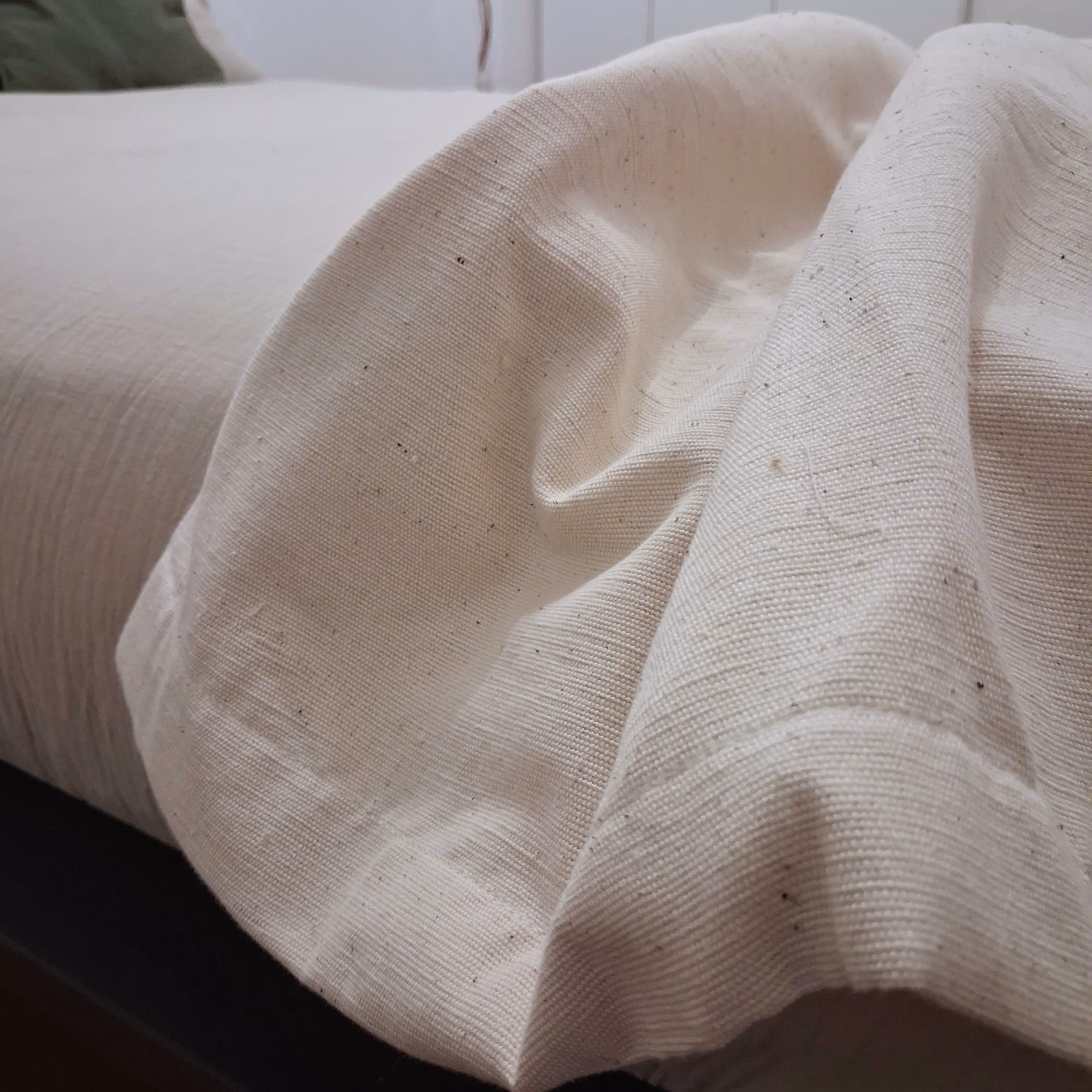 jeté de lit en toile de coton tissée decoration de chambre minimaliste